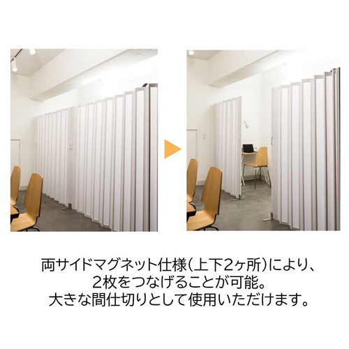 フレキシブルパネルパーテーション