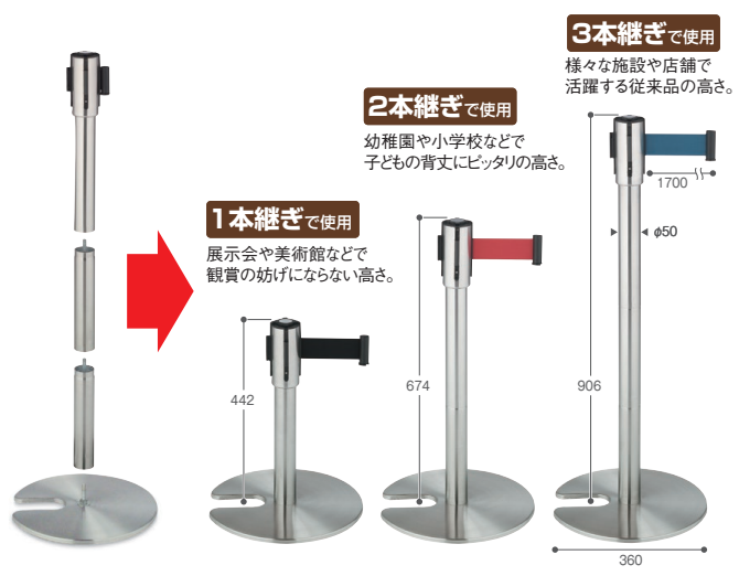 ジョイントパーテーション | 店舗・展示会でのディスプレイ ジョイントパーテーション | 店舗・展示会でのディスプレイ
