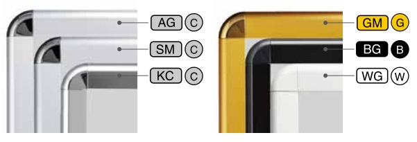 一番人気物 sign city PGライトLEDスリム PG-32S 屋内用 化研クロームKC+C A3 角型 壁付仕様 6300037270  5272481 法人 事業所限定 外直送元