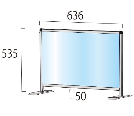 飛沫防止パーテーション