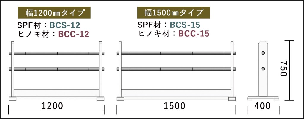 木製結界 多目的バリケード