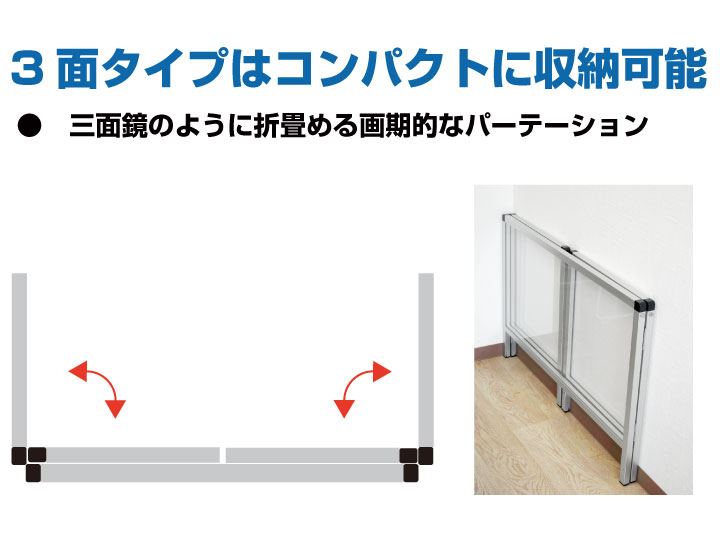 飛沫防止パーテーション