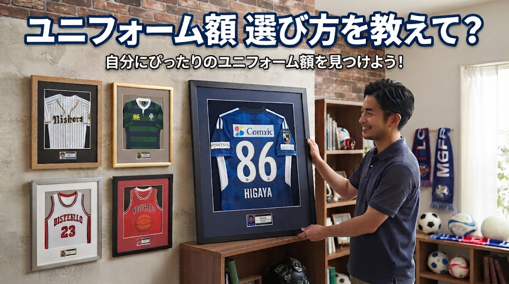 【解説】ユニフォーム額、選び方を教えて？